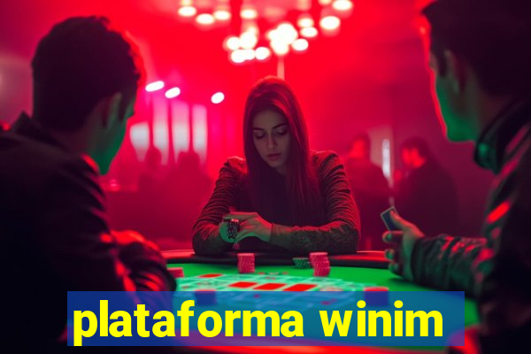 plataforma winim